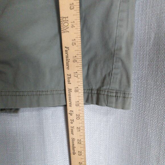 J Jill Live In Chino Skirt Womens 4 Green Missy Stretch Pockets - Picture 5 of 6